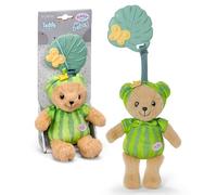 BABY born for Babies Teddy GooseBEARy 18 cm with Teether | Teething ring, rattle & crinkle paper, GooseBEARy design, washable
