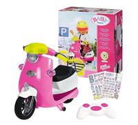 BABY born Glam RC Scooter for 43cm Dolls - Remote Control Toy - Easy for Small Hands, Creative Play Promotes Empathy & Social Skills - For Toddlers 3 Years & Up - Includes Two Sticker Sheets