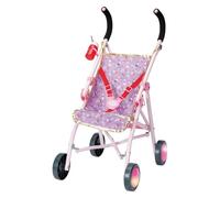 Baby Born Happy Birthday Deluxe Buggy Pram - Star Space Theme - Light Up Wheels