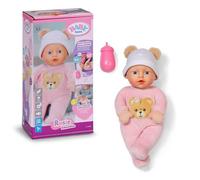 BABY born Interactive Rosie 30cm, soft baby doll with 6 sounds & bottles, Pink