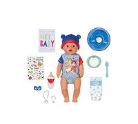 BABY born Jonas 43cm, Baby Doll with 10 lifelike functions and accessories- Suitable for Children Aged 3+