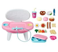 BABY born Lunch Time Table with Interactive Light and Sound Functions, with Over 10 Different Meal and Drink Options For 43cm Dolls, For Children Aged 3+, 837009 Zapf Creation