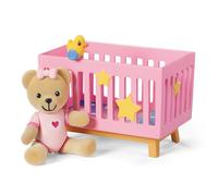 BABY Born Mini Teddy Playset with Mini Teddy, Playpen and Duck, 906293 Zapf Creation