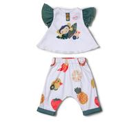 BABY born Monkey Outfit, Jungle-Themed Shirt and Trousers for 43cm Dolls, 871621 Zapf Creation
