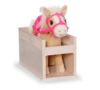 BABY born My Horse Cutie - plush toy with sound & walking function - incl. saddle, bridle and decorative pins - battery operated - suitable for children aged 3+