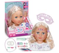 BABY born Paint Artist Styling Head with Accessories | High quality nylon hair, washable markers, stencil and decoative clips