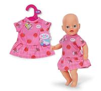 BABY born Zapf Creation 839232 Pink Dress with Apples and Ladybirds for 36 cm Dolls
