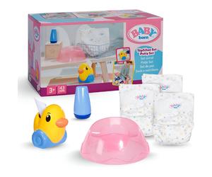 BABY born Potty Set - Includes Diapers, Cream Jar & Duck Berta as Tissue Dispens