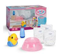 BABY born Potty Set - Includes Diapers, Cream Jar & Duck Berta as Tissue Dispenser Doll Accessory - For Dolls Sized 36 cm & 43 cm, Pink