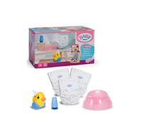 BABY born Potty Set - Includes Diapers, Cream Jar & Duck Berta as Tissue Dispenser Doll Accessory - For Dolls Sized 36 cm & 43 cm, Pink