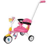 BABY born Trike 835456 - Tricycle for Dolls up to 43cm - Features Fully Functional Wheels, Detachable Handlebar, Horn, Pedal Straps and Seat Belt - Suitable for Children from 3 Years Old