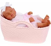 BABY born Real Realistic Reborn Baby Doll Girl - Deep, Closed Eyes, 43 cm | Hand-Painted & Lifelike, Soft-Bodied 43cm Doll 1 kg, Unique Hair, Eyes & Outfit, Cuddle Key Experience, For Ages 3+