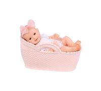 BABY born Real Realistic Reborn Baby Doll Girl - Light, Open Eyes, 43 cm | Hand-Painted & Lifelike, Soft-Bodied 43cm Doll 1 kg, Unique Hair, Eyes & Outfit, Cuddle Key Experience, For Ages 3+
