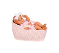 BABY born Real Realistic Reborn Baby Doll Girl - Medium, Open Eyes, 43 cm | Hand-Painted & Lifelike, Soft-Bodied 43cm Doll 1 kg, Unique Hair, Eyes & Outfit, Cuddle Key Experience, For Ages 3+