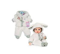 BABY born Sheep outfit with jacket, pants and hood with ears for 43cm dolls