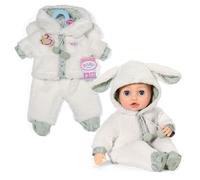 BABY born Sheep outfit with jacket, pants and hood with ears for 43cm dolls