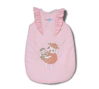 BABY born Doll Sleeping Bag - Pink Sleeping Bag with Ruffles and Fastening - High-Quality Doll Accessories - Suitable for All 36 cm & 43 cm Dolls