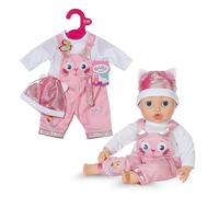 BABY born Sleepsuit with Hat for 43 cm Dolls, Kitten Design