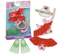 BABY born Snorkel set with bikini, diving goggles and flippers for 43cm dolls