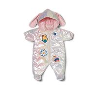 BABY Born snowsuit with bunny ears I doll winter clothing I Doll snowsuit UK for 43 cm dolls I Baby doll snowsuit I Winter doll outfit I Children's doll coat I Fashion doll coat
