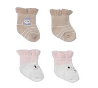 BABY born Socks 2 pairs with sheep and owl motif for 43cm dolls