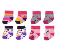BABY born Socks 836057 - Socks for Dolls up to 43cm - Available in Two Assorted Styles - Suitable for Children from 3 Years Old, Gemischt