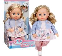 BABY born Sophia Rose - Soft 36cm baby doll for toddlers blonde hair & sleeping eyes - Suitable for children from 1 year