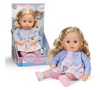 BABY born Sophia Rose - Soft 36cm baby doll for toddlers blonde hair & sleeping eyes - Suitable for children from 1 year