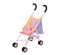 BABY born 828663 Stroller with Bag for 43 cm Dolls - Easy for Small Hands, Creative Play Promotes Empathy and Social Skills, For Toddlers 3 Years and Up - Includes Net Bag