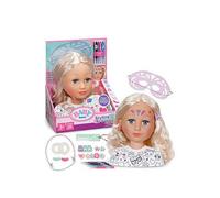 BABY born styling head for styling & painting again and again thanks to washable special markers and over 20 accessories