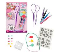 BABY born Styling Felt Pens & Accessory Set - Washable Markers, Hairband, Pins & Hair clips - Premium doll accessories - Accessories suitable for Styling Head