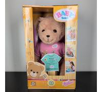 Baby Born Teddy Bear Pink 36cm Super soft Bear toy