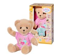 BABY born Teddy Bear Pink 36cm Super soft Bear toy for Boys and Girls