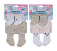 BABY born Tights & Socks - Doll Clothing in Combinations Doll Accessory - For All Dolls Sized 43 cm