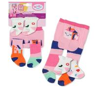 BABY born Tights & Socks, 2 Styles for 43 cm Dolls | Tights and socks, colourful designs, 2 assorted styles, fits 43 cm dolls