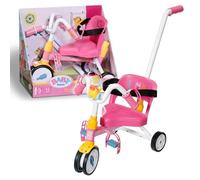Zapf Creation 834299 Baby Born Accessories for 43 cm Dolls, Tricycle with Pole,