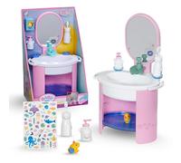 BABY born Wash Basin - Doll Sink incl. Toothbrush & Soap Dispenser - With Real Water - No Batteries Required Doll Accessory for Dolls Sized 36 cm & 43 cm