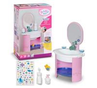 BABY born hand wash basin, doll washbasin for 36cm and 43cm dolls incl. toothbrush and soap dispenser, works with water, no batteries needed