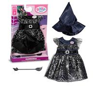 BABY born Witch Dress for 43 cm Dolls with Hat & Broom | Witch dress, hat, broom, fits 43 cm dolls