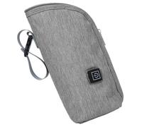 Baby Bottle Bag - Insulated Bottle Warmer, Thermal Breast Milk Storage Holder for Travel Driving | Insulated Bottle Bag for Parents, Beni Dur, Gray, Please refer to the description, Please refer to