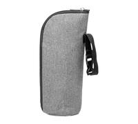 Baby Bottle Bag - Nursing Bottle Cooler Warmer Bag,Thermal Breastmilk Cup Sleeve, Carrier Pouch for Travel Car Daycare Nursing Outdoor Picnic Transport, Gray, Refer to description, Unisex