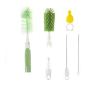 Baby Bottle Brush Set in Multiple Sizes, Flexible Bristle Design, Hard to Reach Places, Gentle, Friendly PVC Bottle Brush