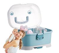 Baby Bottle Case - Compact Carrying Case, Durable Cover Structure, Large Organization Tray | Baby Feeding Arrangement Method for Home Travel
