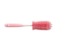 Baby Bottle Cleaning Soft Flexible Brushes Effectively Removes Stubborn Residues from Infant Feeding Equipment Soft Silicone Baby Bottle Brush