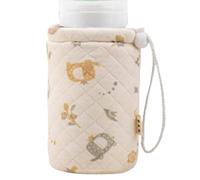 Baby Bottle Cover - Anti-Fall Protective Thermal Sleeve | Dr. Brown’s Portable Cotton & Aluminum Foil Bottle Bag for Milk Storage, Travel, and Outdoor Use
