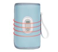 Baby Bottle Heater - Steady-Heat Warming Sleeve, Led Screen Milk Warmer, Safe Dependable, Travel-Friendly Baby Bottle, Warm Drink Device, Parent Accessory for Journeys