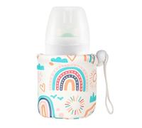 Baby Bottle Insulated Sleeve, Milk Bottle Insulation Cover 2.76x2.76in Breastmilk Warming, Portable Feeder Insulator, Travel Feeding Milk Holder for Babies