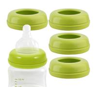 Baby Bottle Neck Rings - Replacement Screw Rings | Baby Bottle Accessories - Universal Fit Pigeon Bottles, Infant Food Bottles, Care Essentials, OPP