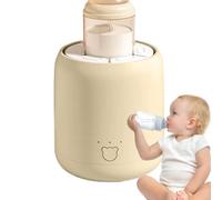Babÿ Bottle Shaker - ABS 11x11x12cm | Baɓy Bottle Maker Formula Machine Dispenser with 3 Speed Adjustment, 360° Rotation, Uniform Milk Mixing - Babý Milk Ɓottle Shaker | Portable Outdoor USB Travel