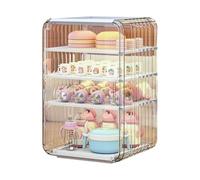 Baby Bottle Storage Organizer - Dustproof Nursing Bottle Organizer Drainer - Multi Layer Dustproof Storage Box for Kitchen, Nursery, Refrigerator, Bedroom, Dormitory